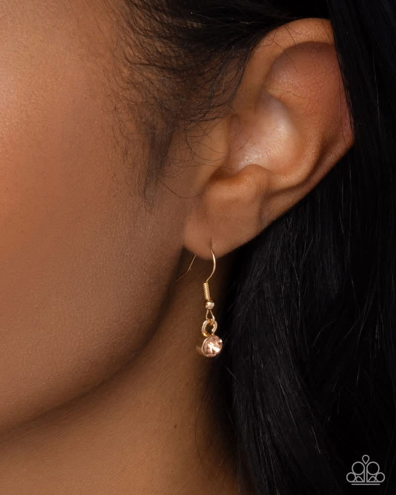 Debutante Delight - Green & Gold Exclusive Necklace Set