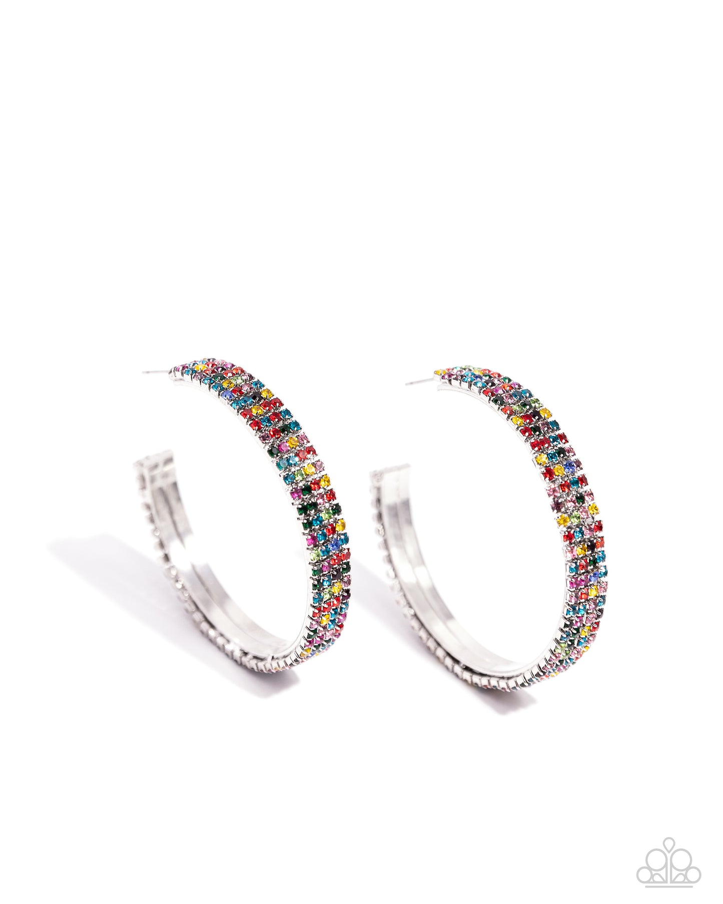 Stacked Symmetry - Multi Hoop Earrings 2024 Empower Me Pink Exclusive