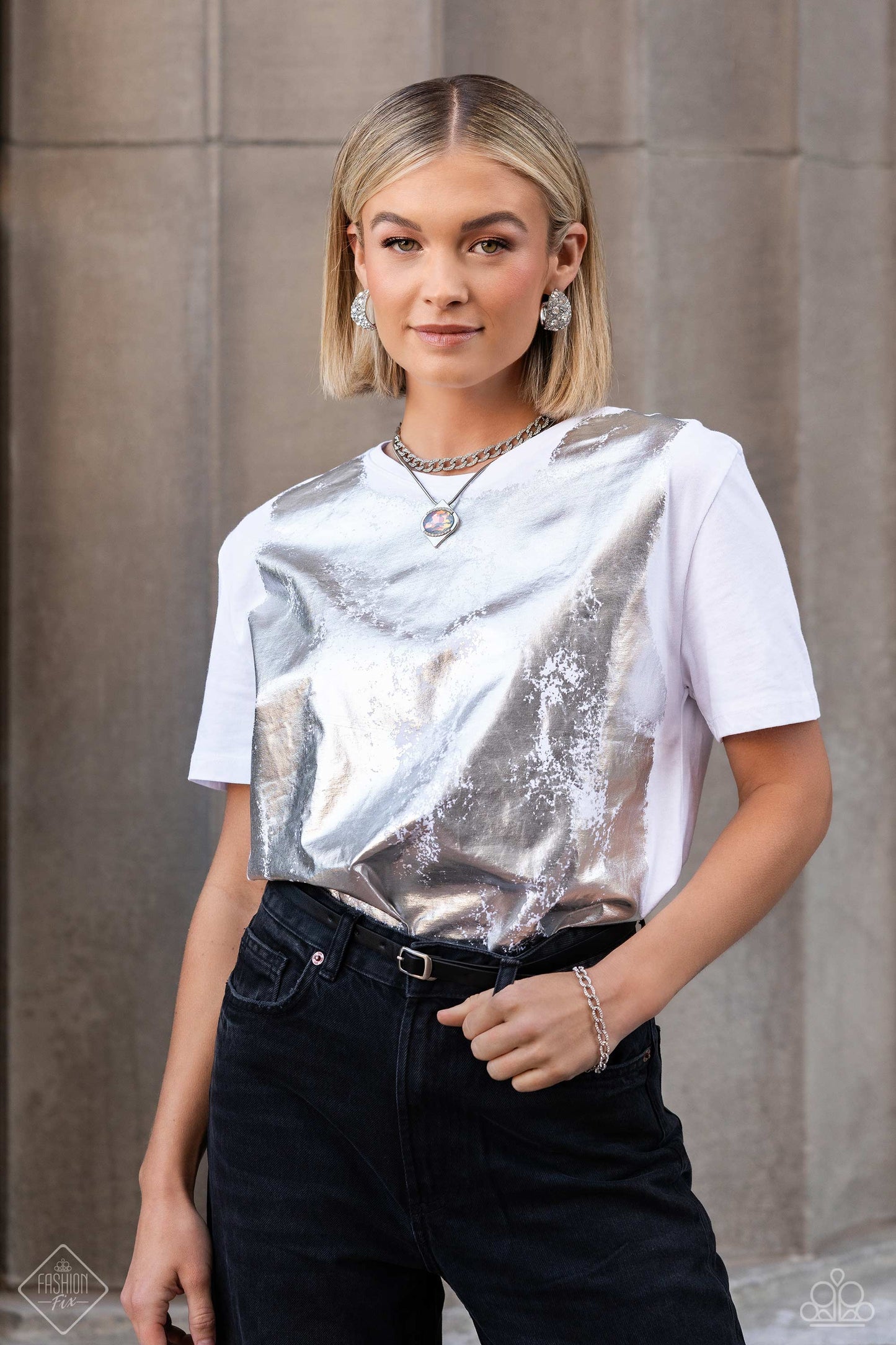 Magnificent Musings - White & Silver Complete Trend Blend March 2024 Fashion Fix Set