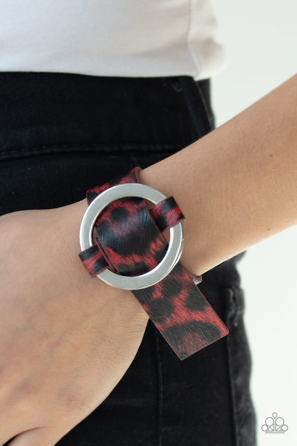 Jungle Cat Couture - Red Bracelet - Princess Glam Shop