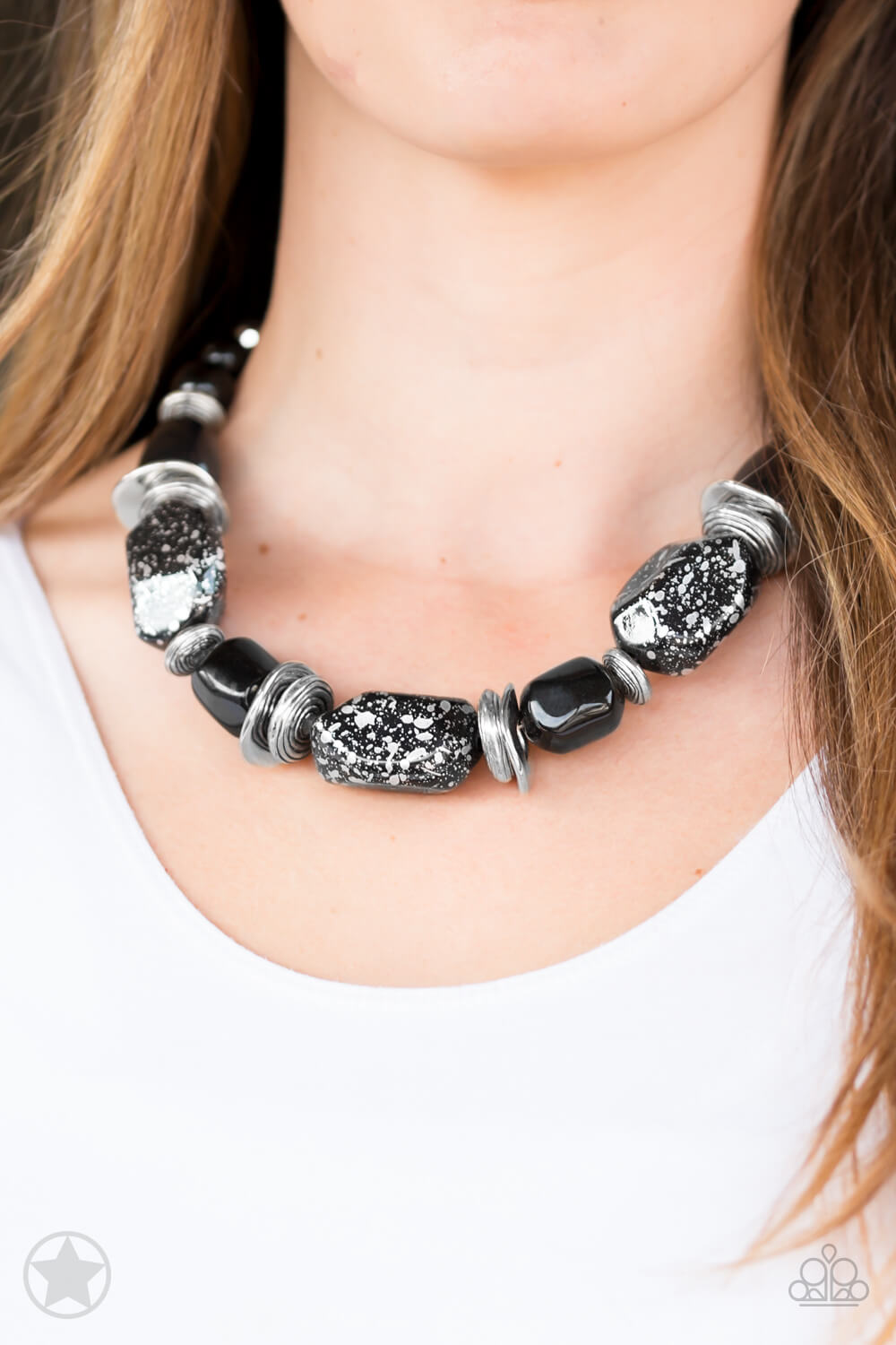 In Good Glazes - Black Necklace Set - Princess Glam Shop