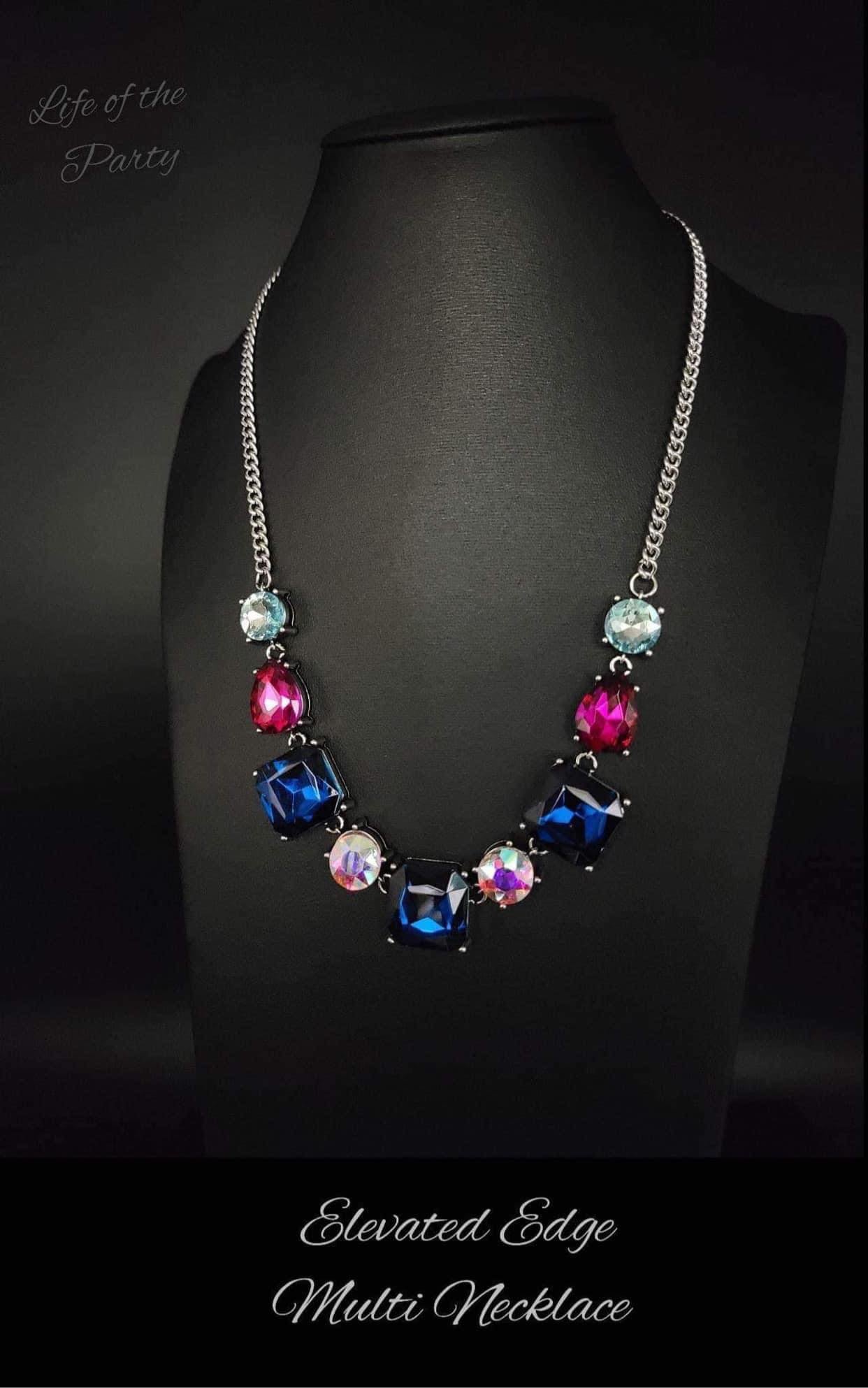 Elevated Edge - Multi Necklace Set March 2023 Life of the Party Exclusive