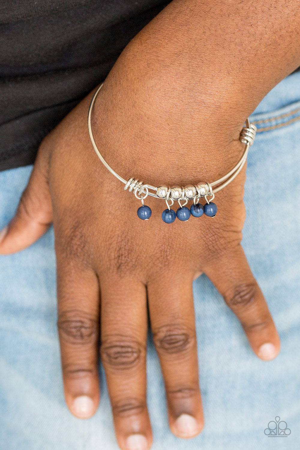 All Roads Lead To ROAM - Blue Bracelet - Princess Glam Shop