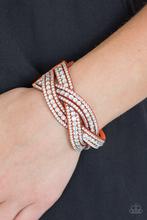 Bring on the Bling - Orange Bracelet - Princess Glam Shop