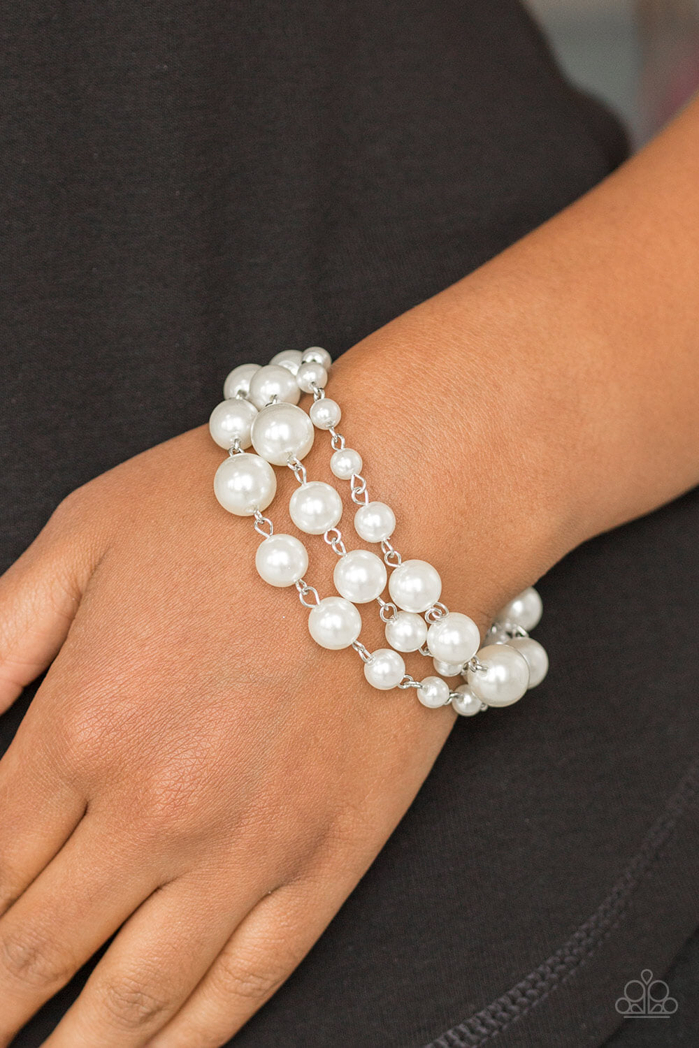 Until The End Of TIMELESS - White Bracelet - Princess Glam Shop