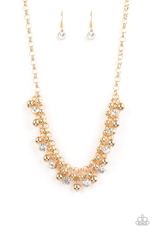 Wall Street Winner - Gold Necklace Set - Princess Glam Shop