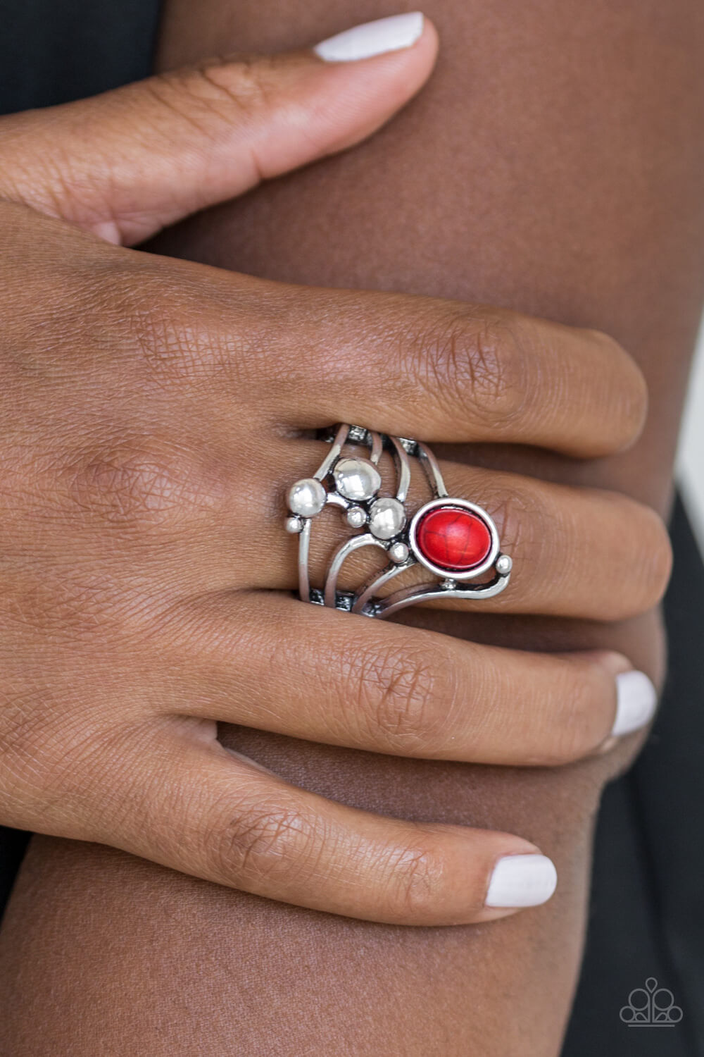 Wanderlust Wanderer - Red Stone Ring - Princess Glam Shop