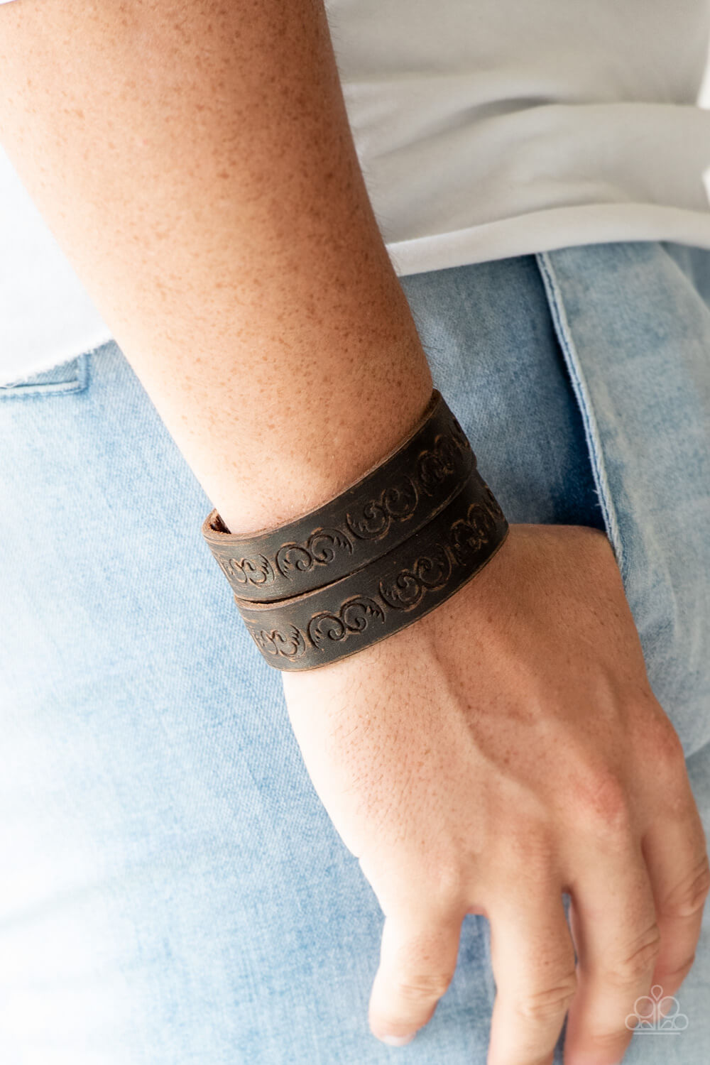 Ride and Wrangle - Brown Bracelet - Princess Glam Shop
