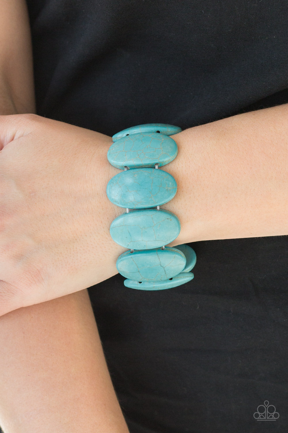 Dramatically Nomadic - Blue Bracelet - Princess Glam Shop