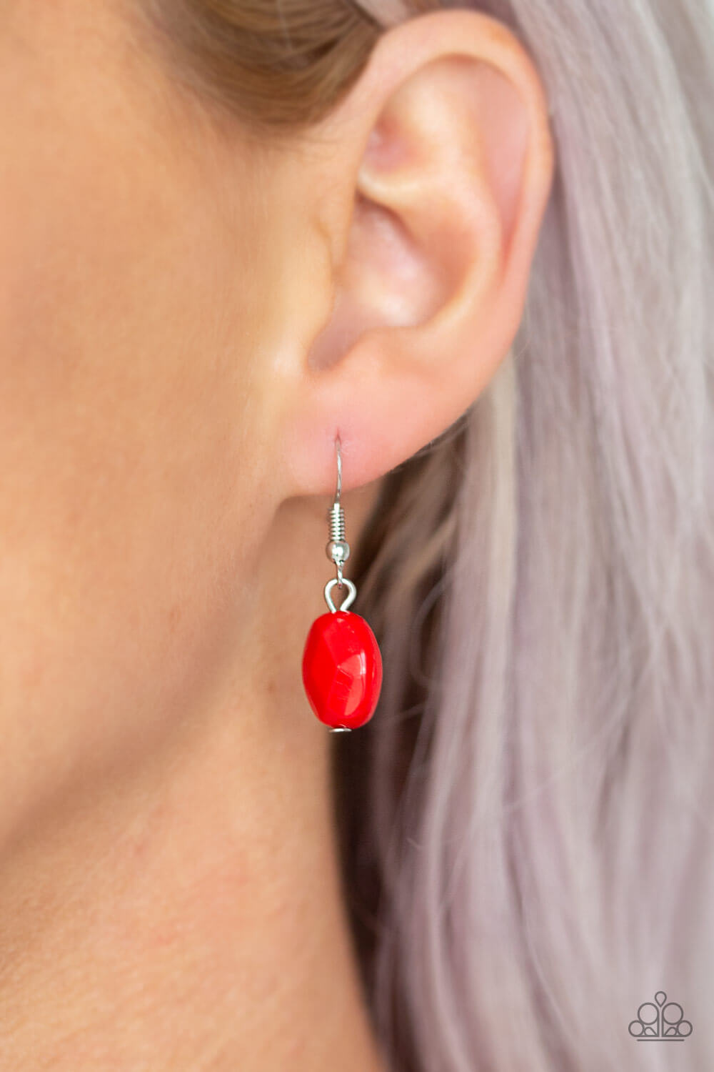 Radiant Reflections- Red Crystal Bead Necklace Set - Princess Glam Shop