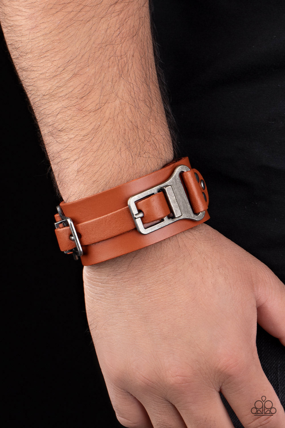 Scout It Out - Brown Snap Bracelet - Princess Glam Shop