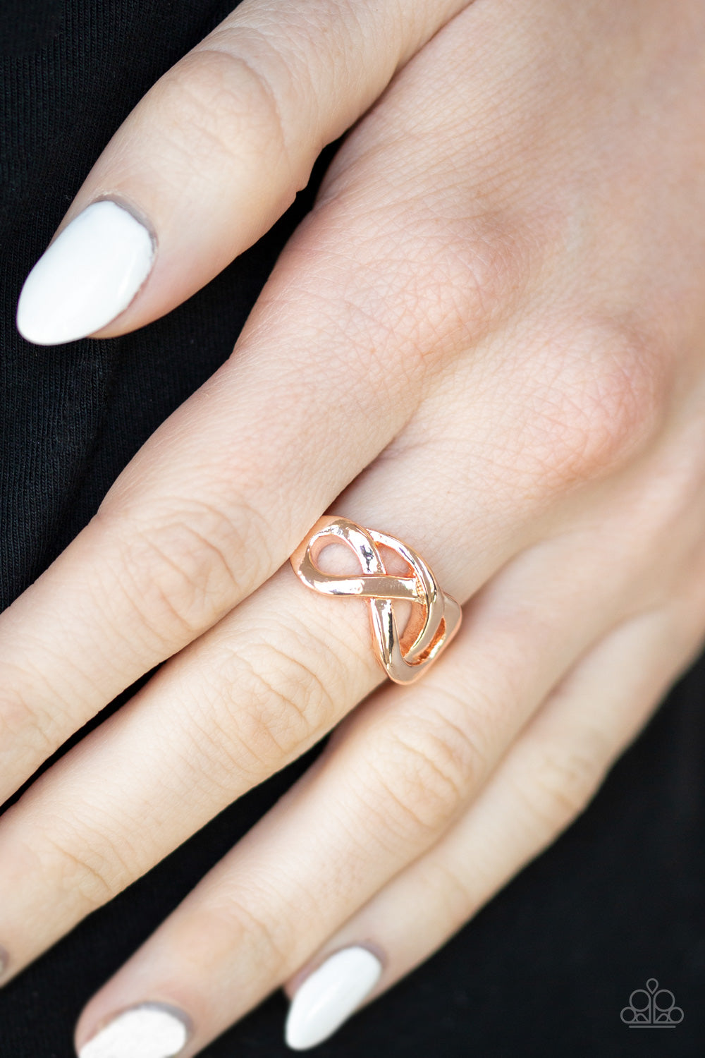 Infinitely Industrial Rose Gold Ring - Princess Glam Shop