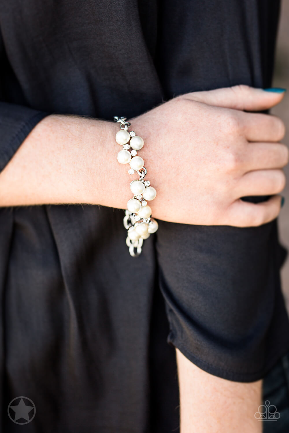I Do White Pearl Bracelet - Princess Glam Shop
