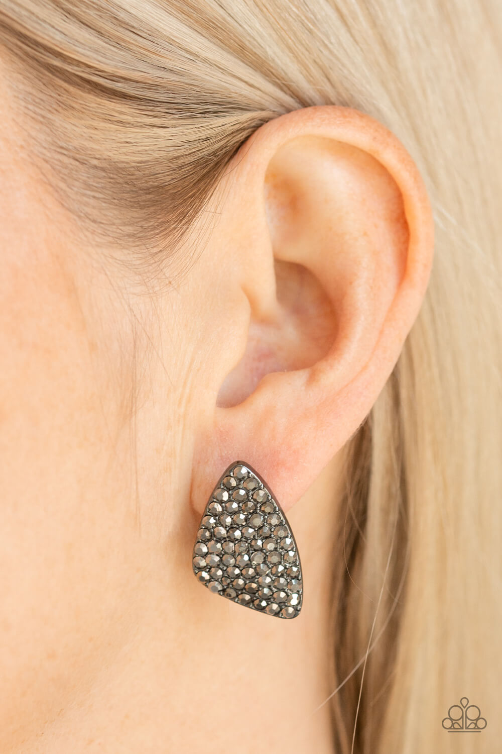 Supreme Sheen - Black Earrings - Princess Glam Shop