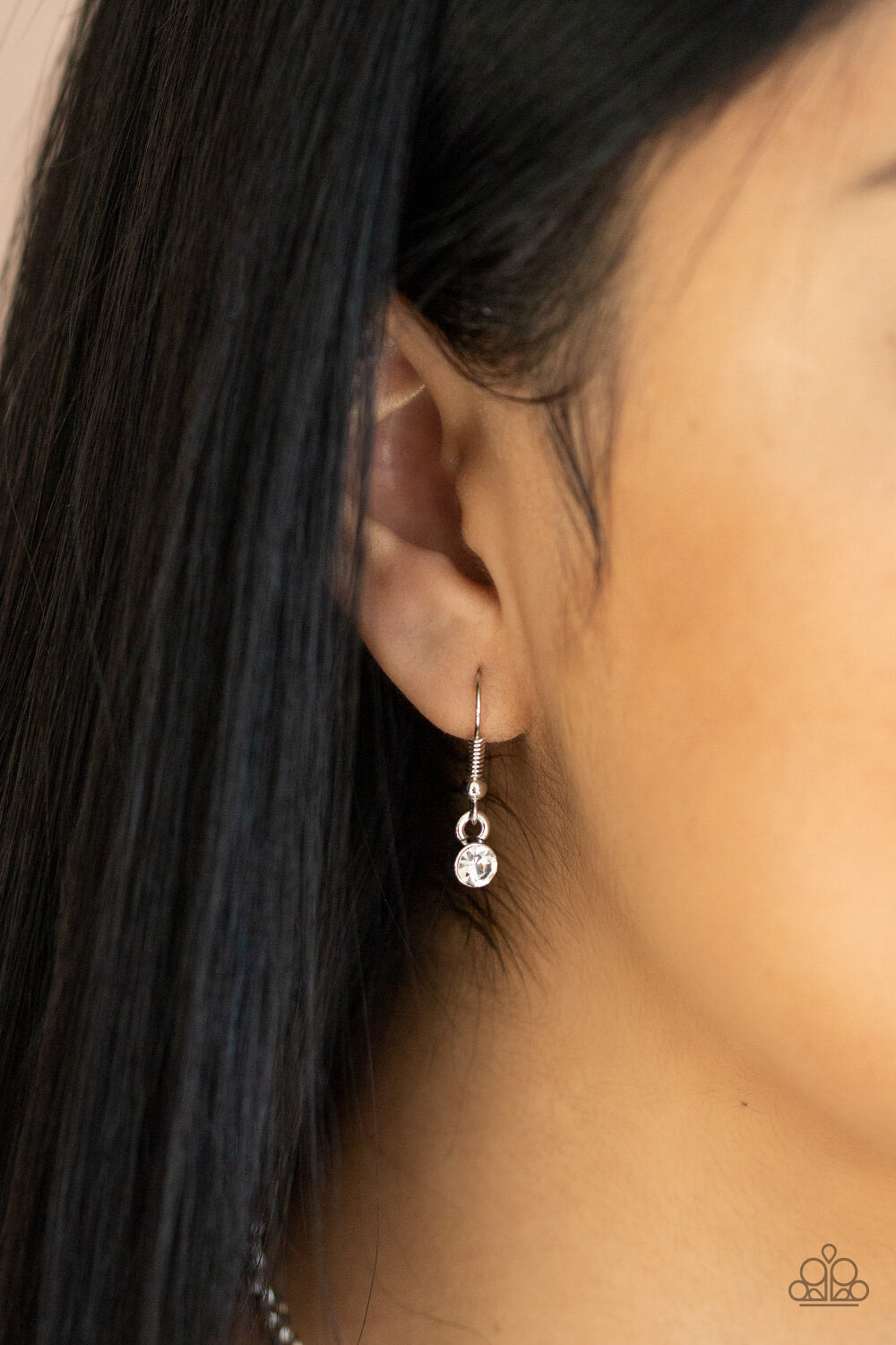 Modern Day Moonshine - White Necklace Set - Princess Glam Shop