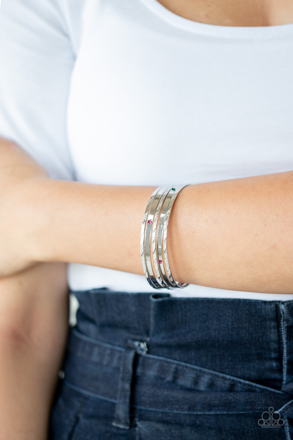 Be There With Baubles On - Multi Bangle Bracelet Set - Princess Glam Shop