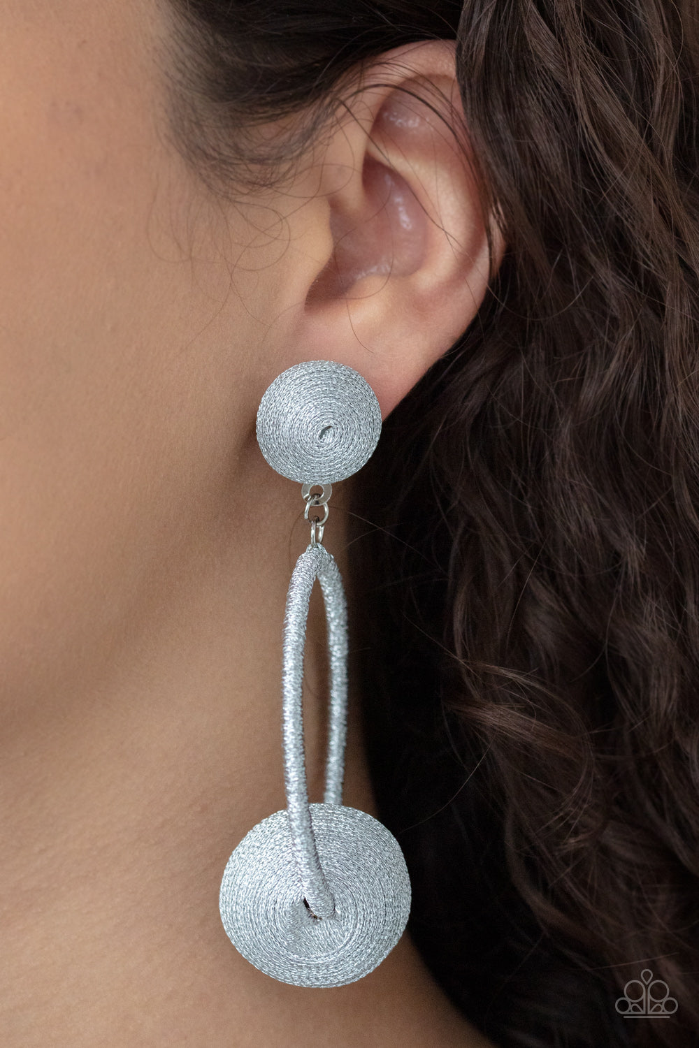 Social Sphere - Silver Earrings - Princess Glam Shop