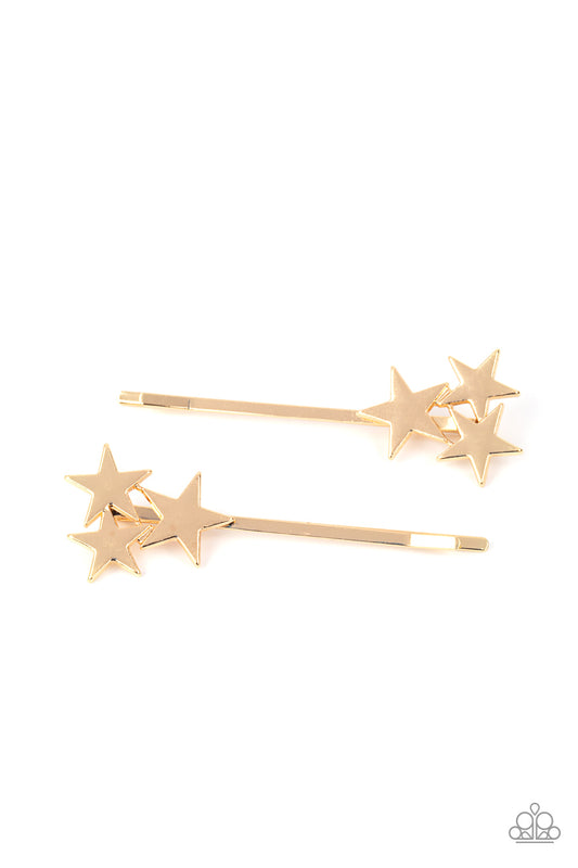 Suddenly Starstruck - Gold Hair Pins - Princess Glam Shop