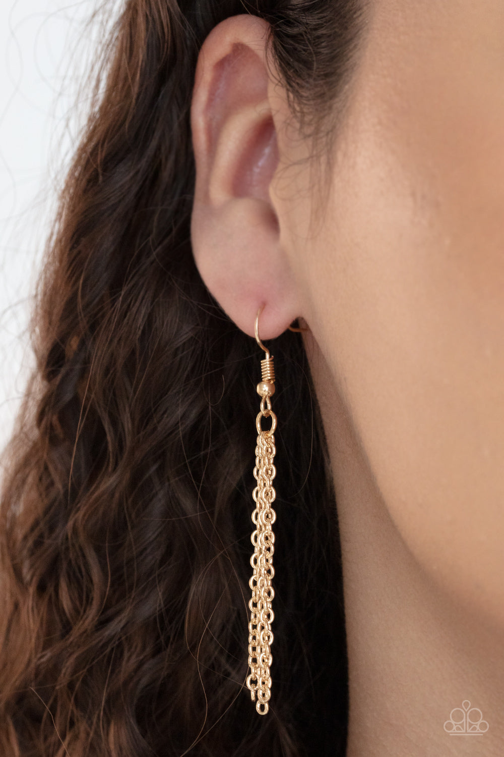 Ice Age Intensity - Gold Necklace Set - Princess Glam Shop