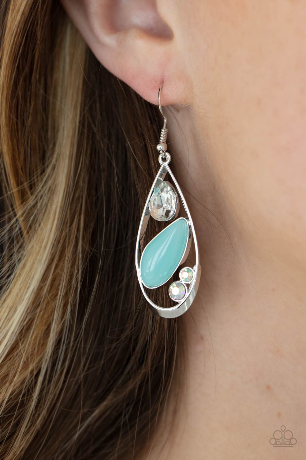 Harmonious Harbors - Blue Earrings - Princess Glam Shop