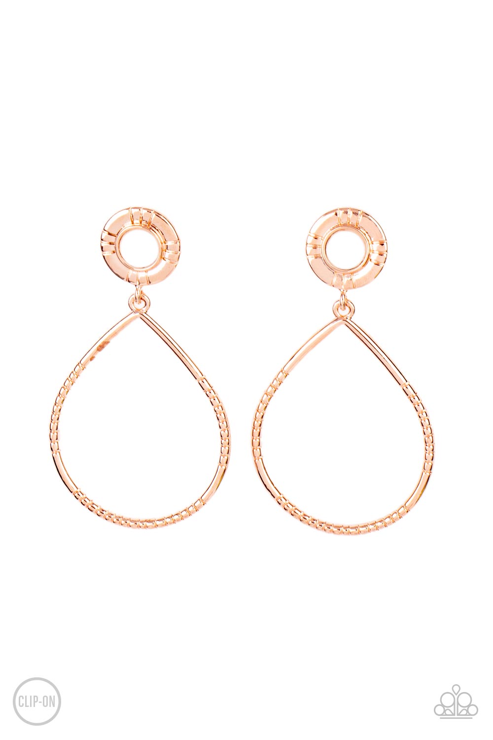 Copper clip hot sale on earrings