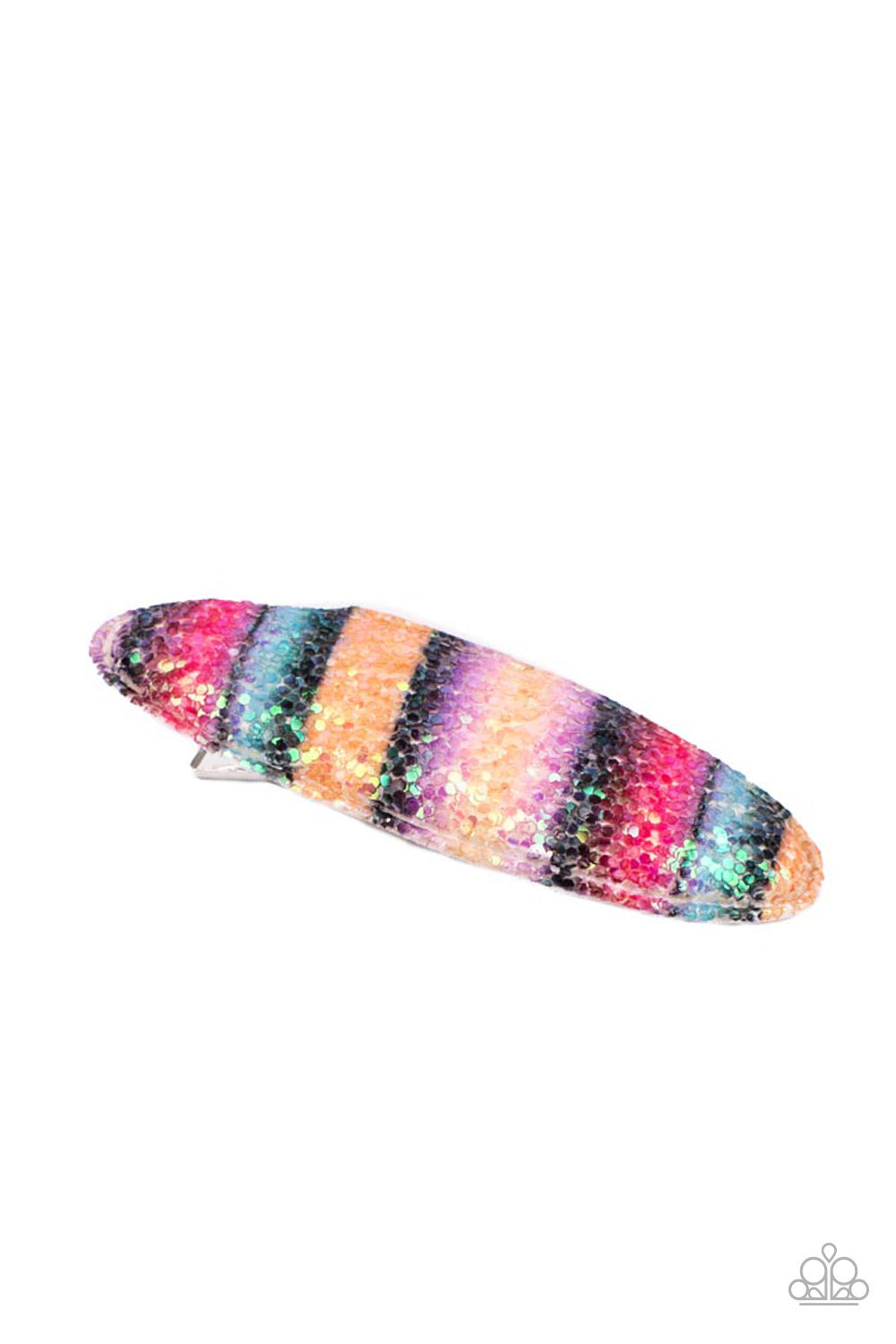 Rainbow Pop Summer - Multi Hair Clip - Princess Glam Shop