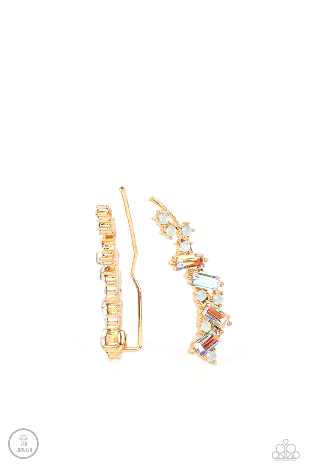 Stay Magical - Gold Ear Crawler Earrings - Princess Glam Shop