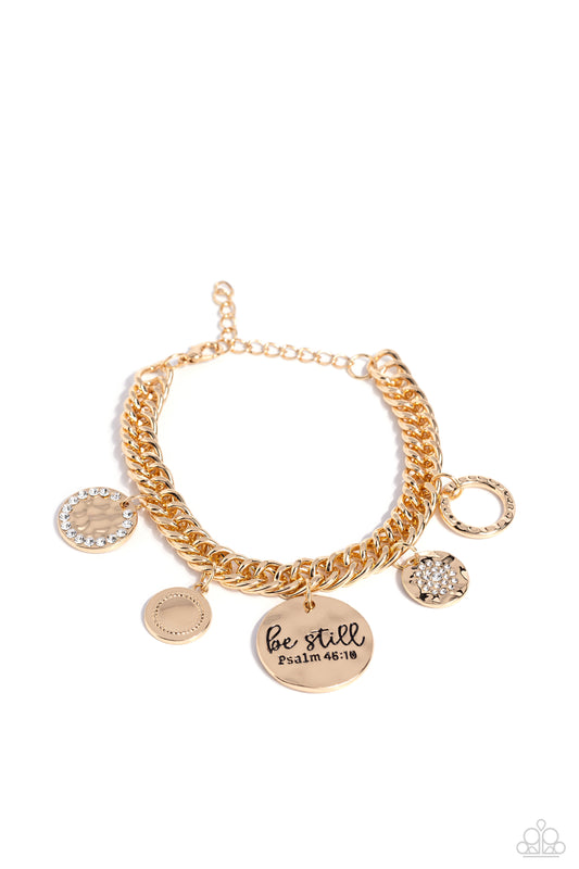 GLITTER and Grace - Gold Charm Bracelet