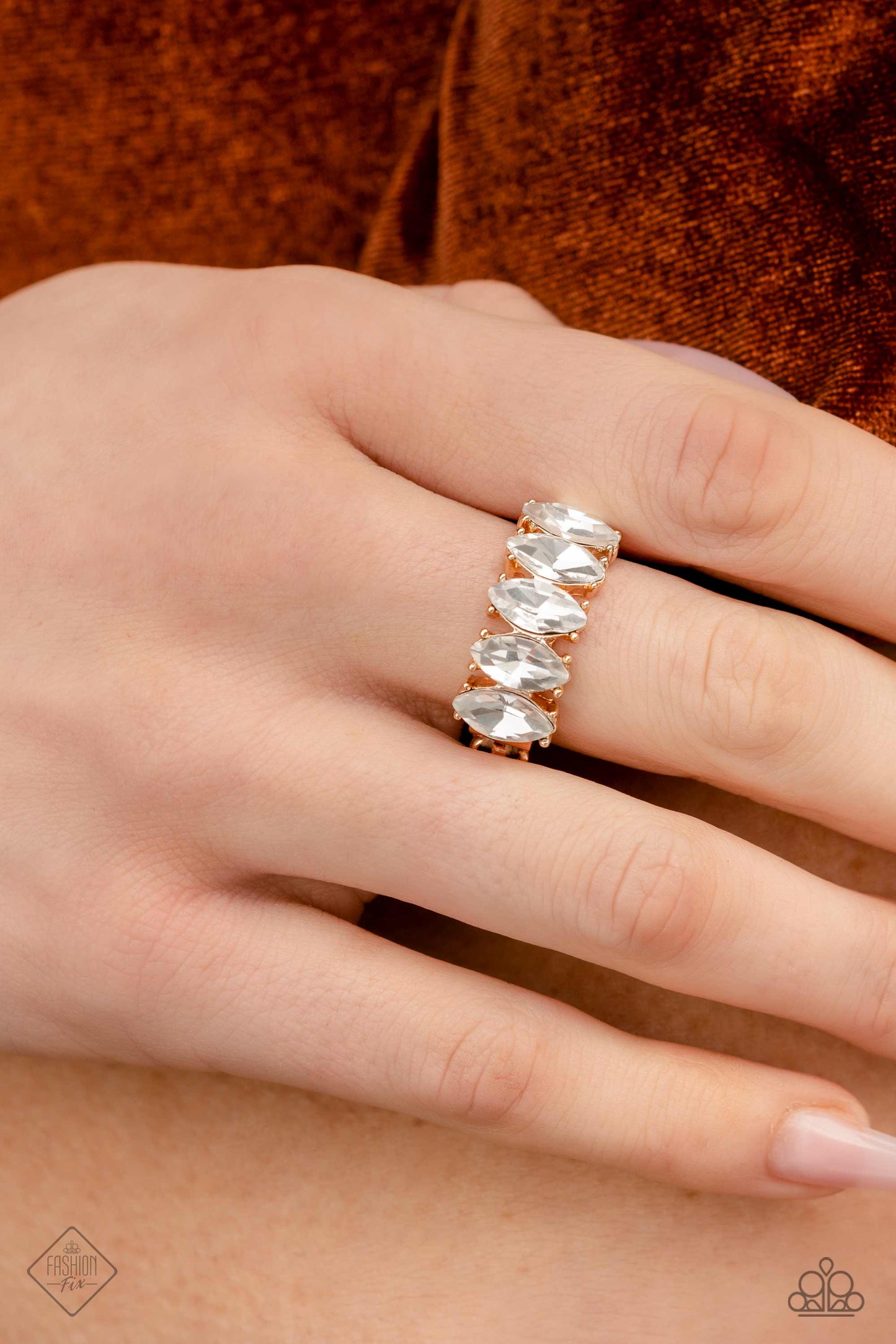 Lavish Lure - Gold Ring March 2023 Fashion Fix