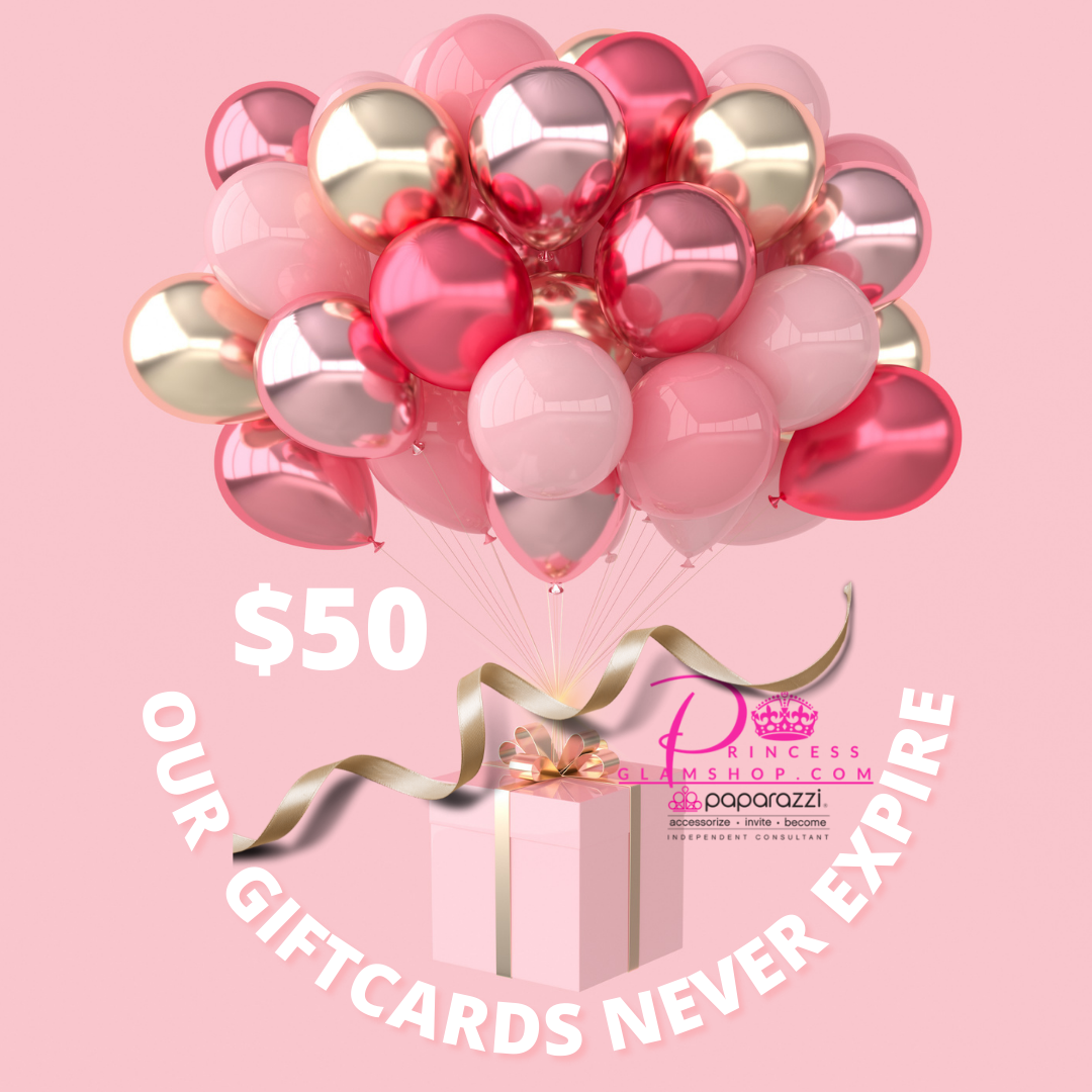 Princess Glam Shop of Paparazzi Gift Cards - Princess Glam Shop