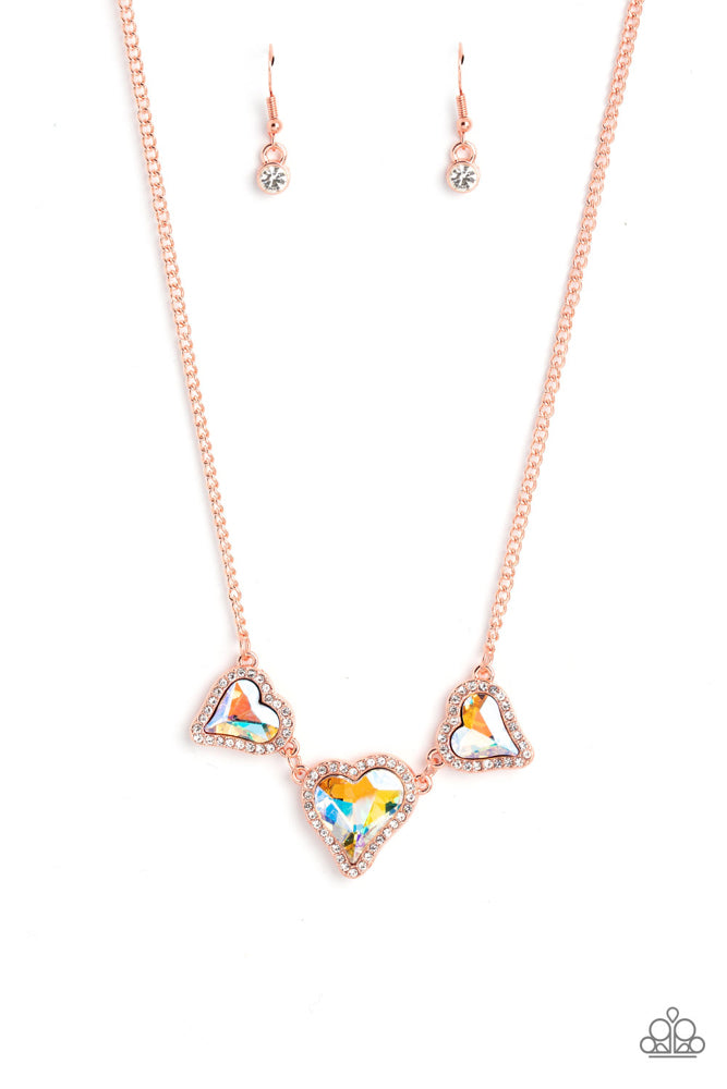 State of the HEART - Copper Necklace Set