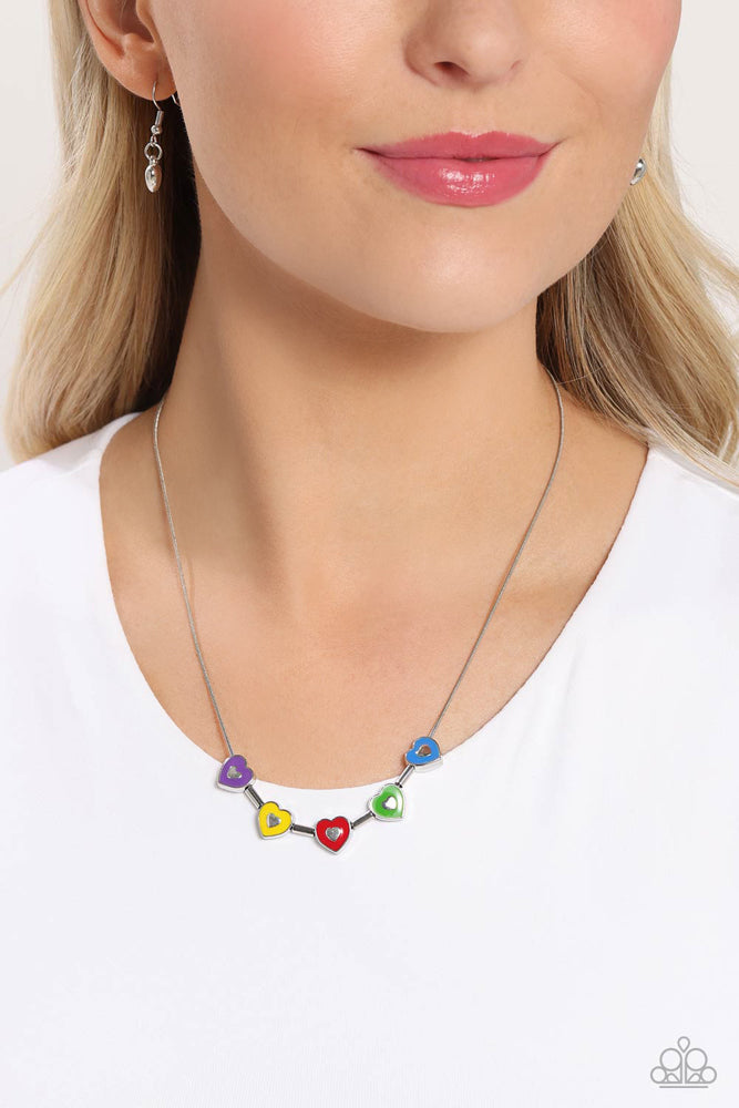 ECLECTIC Heart - Multi Exclusive Necklace Set