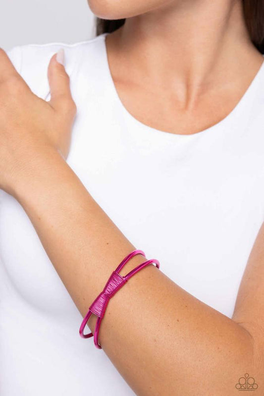 Tactile Thrill - Pink Exclusive Bracelet