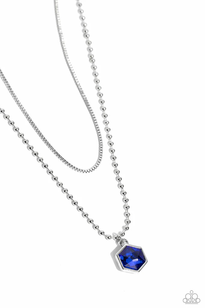 Call of the STYLE - Blue Necklace Set