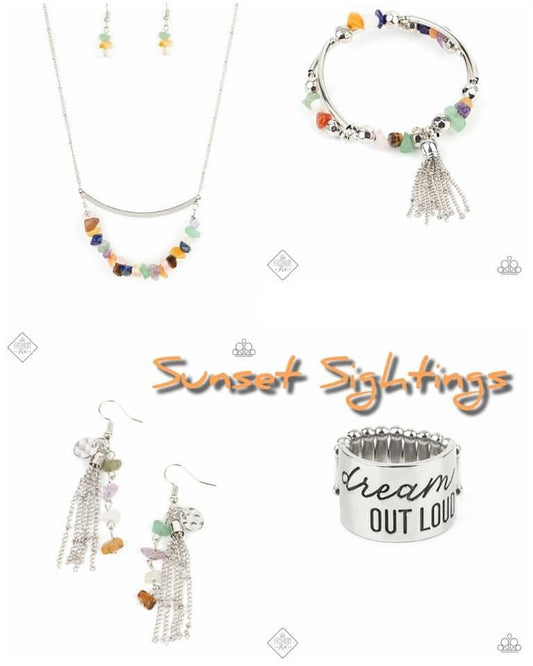 Sunset Sightings - Multi Complete Trend Blend July 2021 Fashion Fix Exclusive Set