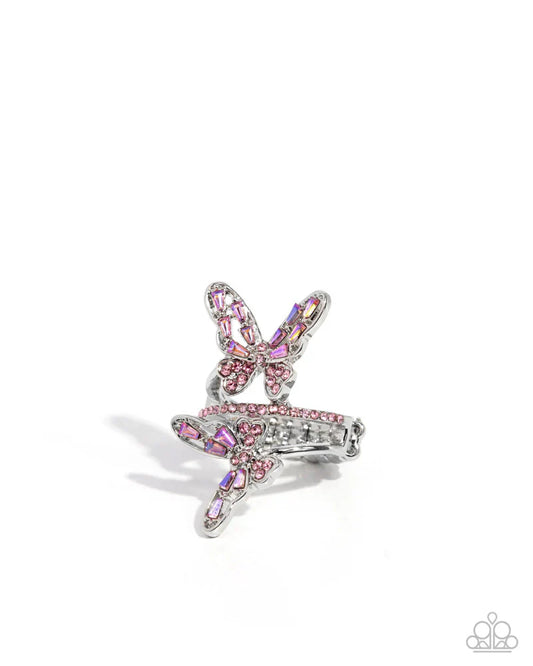 Fluttering Flamenco - Pink Ring