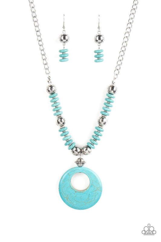 Oasis Goddess - Blue Necklace Set Convention Exclusive Fall 2021 - Princess Glam Shop