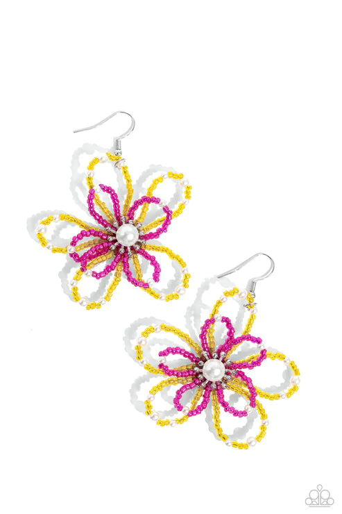 PEARL Crush - Yellow Pink & White Earrings 2023 Convention Exclusive