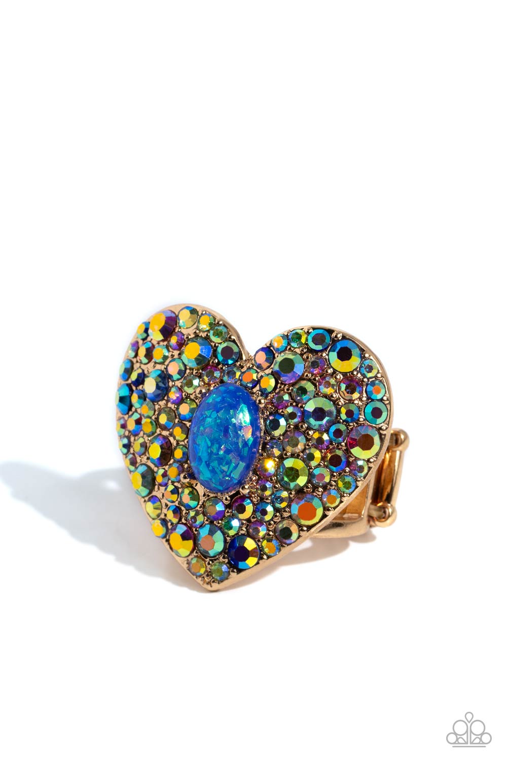 Bejeweled Beau - Blue & Gold Multi Ring November 2023  Life of the Party Exclusive