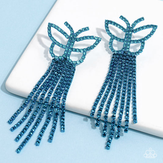 Billowing Butterflies - Blue Earrings July 2023 Life of the Party Exclusive