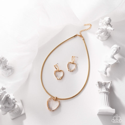 Glimpses of Malibu - Gold 2 Piece Complete Look October 2025 Fashion Fix Combo