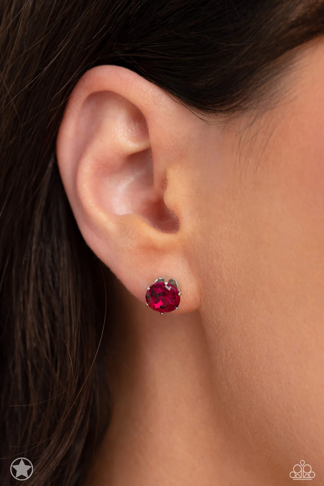Just In TIMELESS - Pink Stud Earrings Exclusive