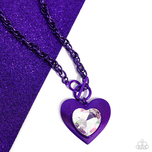 Modern Matchup - Purple Necklace Set March 2024 Life of the Party Exclusive