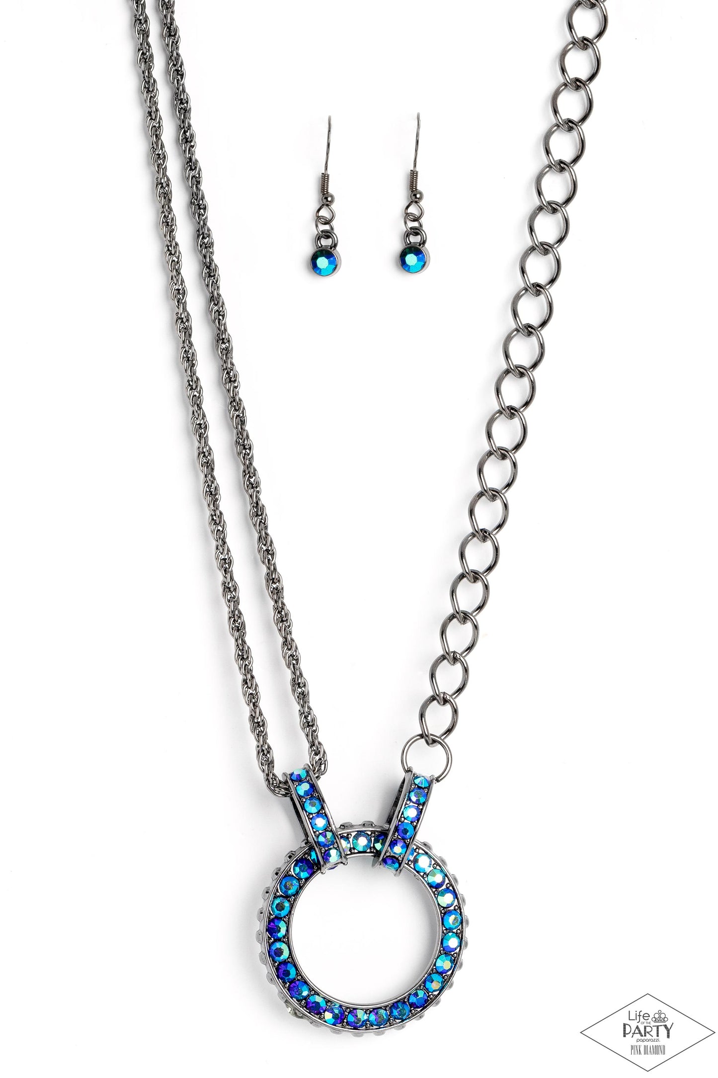 Razzle Dazzle - Blue Necklace Set