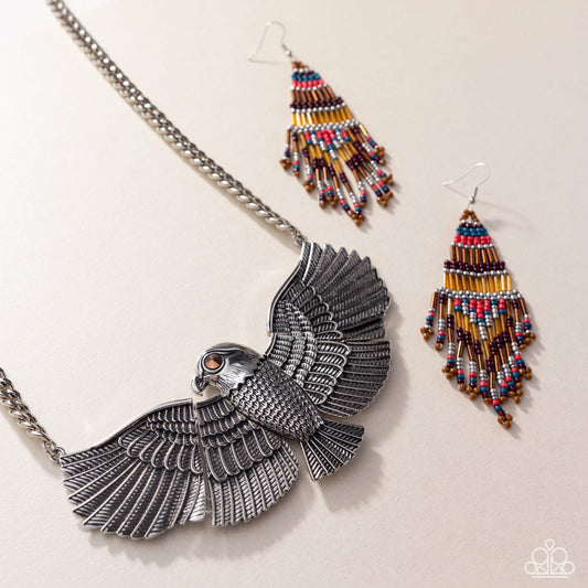 Sunset Sightings - Silver & Multi 2 Piece Complete Look October 2025 Fashion Fix Combo