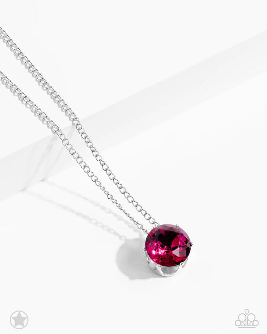 What a Gem - Pink Necklace Set Exclusive