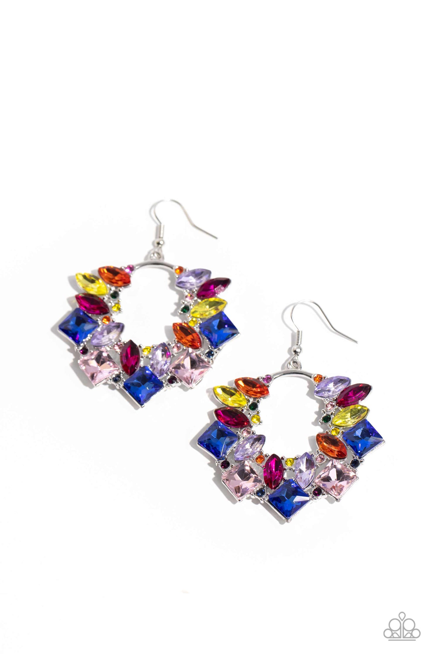 Wreathed in Watercolors - Multi Earrings September 2023 Life of the Party Exclusive
