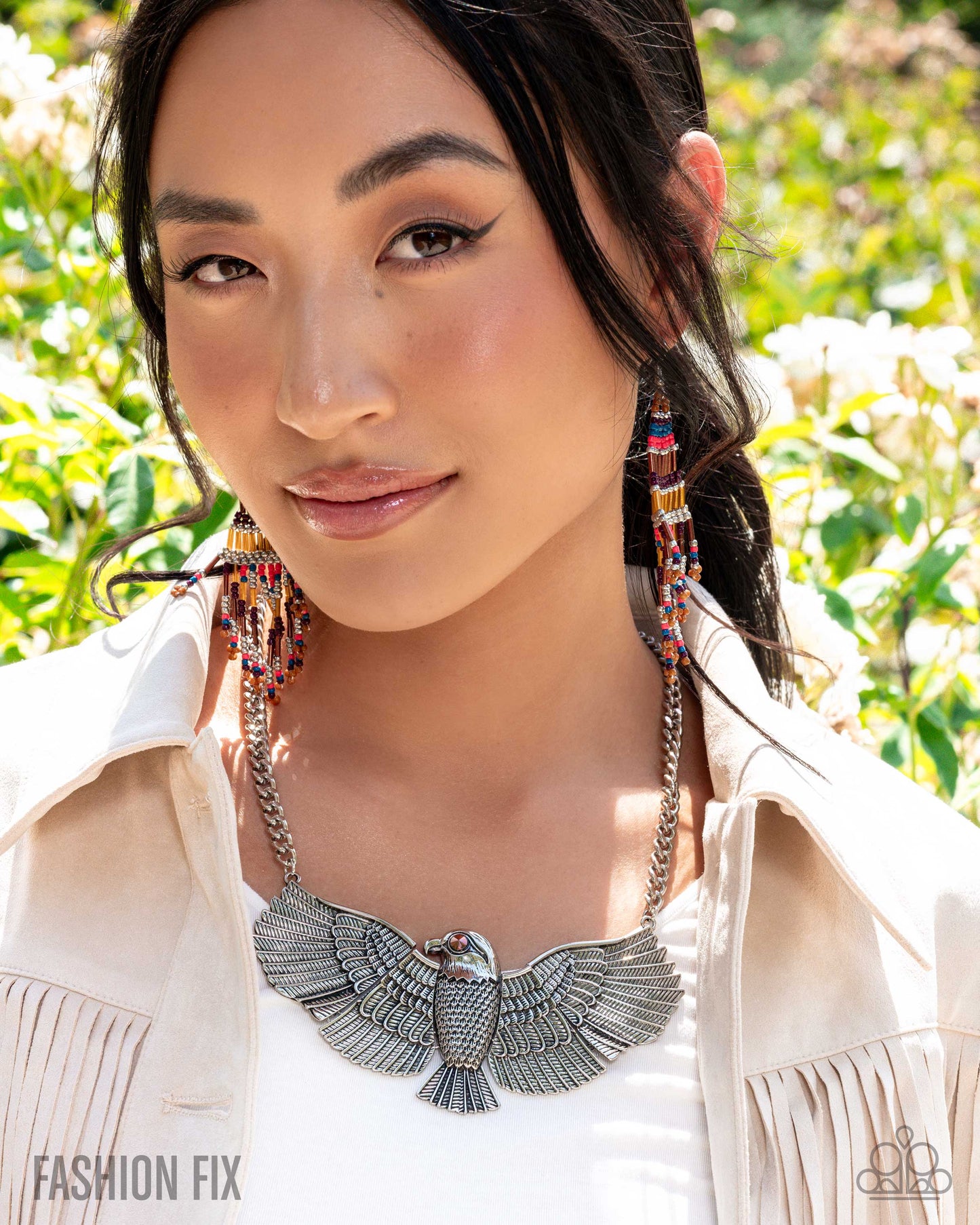 Sunset Sightings - Silver & Multi 2 Piece Complete Look October 2025 Fashion Fix Combo