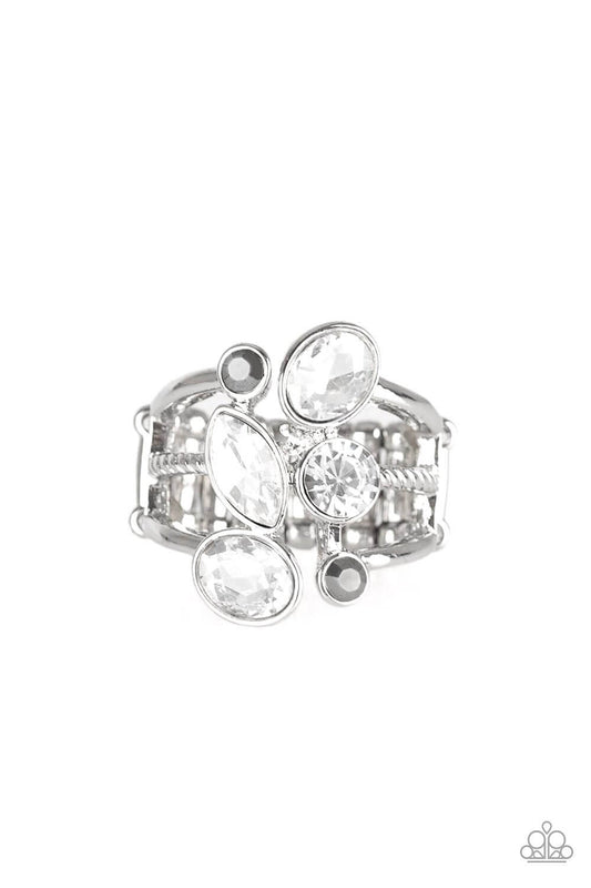 Metro Mingle - Silver Ring - Princess Glam Shop