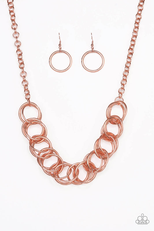 Heavy Metal Hero - Copper Necklace Set - Princess Glam Shop